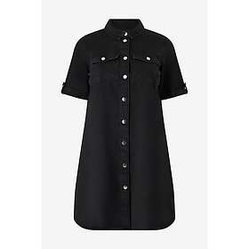 Zizzi Vami Denim Skjortklänning S/S