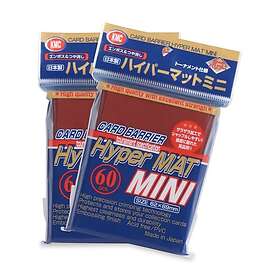 KMC Hyper Mat Mini Sleeves Röd (60 pcs)