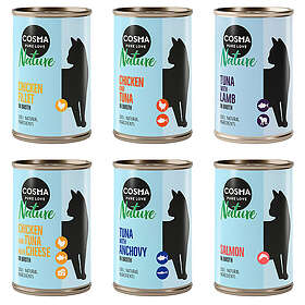 Cosma Nature Mix II Kattgodis 6x140g