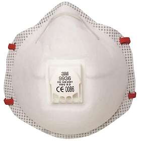 3M 9936 Spesial Støvmaske med ventil FFP3m/vent 5pcs