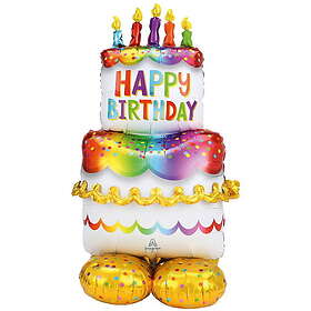 Amscan Foil Balloon Birthday Cake 68x134