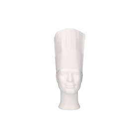 Kokkelue papir H:20cm hvit (50)