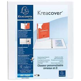 Exacompta Perm A4 4D-ring 30/47mm hvi