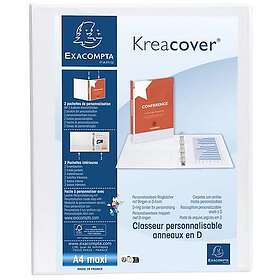 Exacompta Classeur A4 2D 30mm blanc