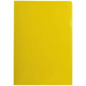 Specialplast Plastlommer A4 100my Gul 100 pcs