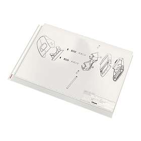 Esselte Plastic Pocket A3 85my Clear 10 pcs