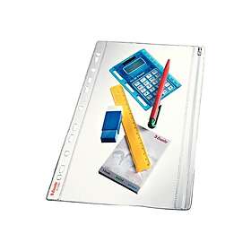 Esselte Plastficka A4 200my Zipsafe 5 pcs
