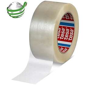 Tesa Pakketejp PCR PET 50mmx132m Klar