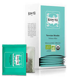 Kusmi Tea Organique Verbena Mint Tisane Sachets 25-Pack