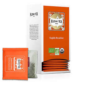 Kusmi Tea Økologisk English Breakfast Svart Te Påser 25-Pack
