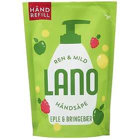 Lano Eple Bringebær Håndsåpe Refill 300ml