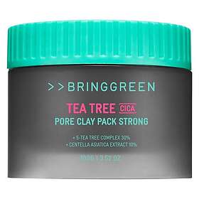 BringGreen Tea Tree Cica Pore Clay Pack Strong Lermask 100g