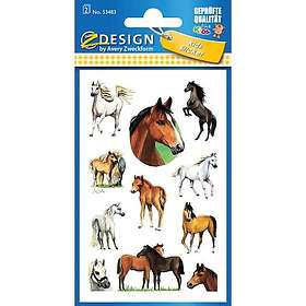 Z-Design Hest Dekorative Klistermerker