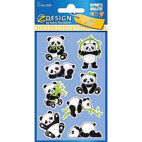 Z-Design Panda Dekorative Klistremerker