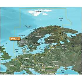 Garmin Bluechart G3 Vision VEU721L Norra Europa