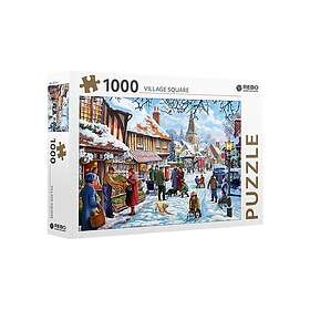Rebo Village Square 1000 Pieces