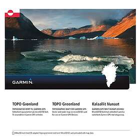 Garmin Topo Greenland GPS-karta Mjukvara MicroSD