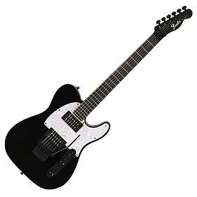Fender Player Fusion Telecaster Rose Ebony Fingerboard Black