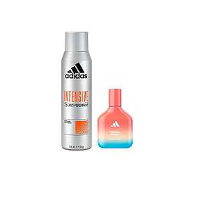 Adidas Vibes Happy Feels EDP 50ml + Cool & Dry Intensive 72H Deo Spray 150ml Gav