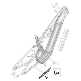 Haibike Gen5 Cx Cf Kedelränse Skydd KHB00116