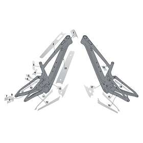 Syncros Lumen E-ride Ramskydd 296622-ClearMatt