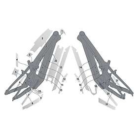 Syncros Patron Frame Protection 292917-ClearGloss