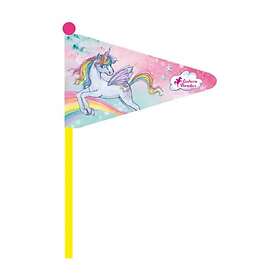 Bike Fashion Einhorn Paradies Flag