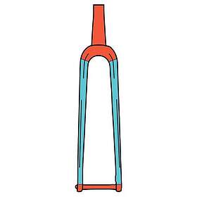 RideWrap Route & Gravier Garde de Fourche Autocollant RIDEWRW-CC-RT-G1-927
