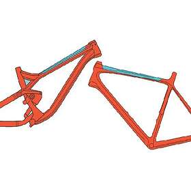 RideWrap Protection de Tube Supérieur Autocollant RIDEWRW-EC-RT-G1-905