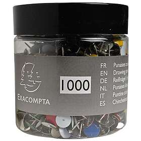 Exacompta Kartnål 9mm ass. (1000)