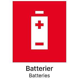 Kildesorteringsetikett Batteri