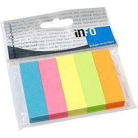 Info Bokmerke 15x50 assortert neon (5)