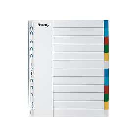 Lyreco Skilleblad A4+ PP 12-delt indeks