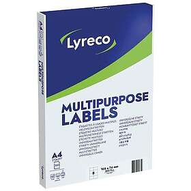 Lyreco Etikett 105x74mm (800)