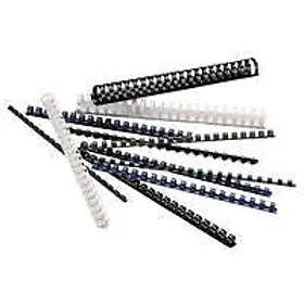 Lyreco Plastspiral 8mm sort (100)