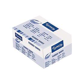 Lyreco Gummiband 180x10mm 500g brunt