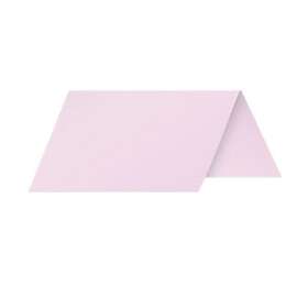 Pollen Bordkort 85x80mm lys rosa(25)