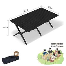 Campingbord Hopfällbart 117cm