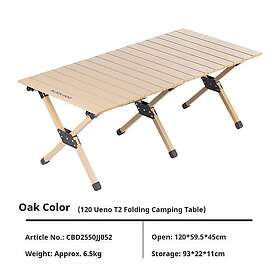 Yunju Hopfällbart Campingbord 117x60x44cm