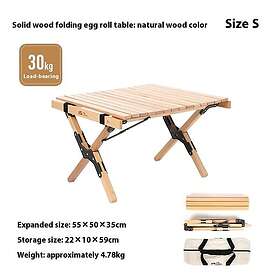 Äggrullebord Fällbart Campingbord 120x60x43cm