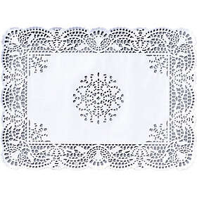 Duni Papier dentelle pour plat 25x35cm oval évidé (250)