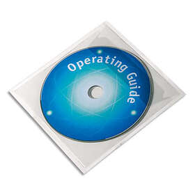 Durable Pochette CD/DVD en plastique (10)