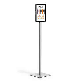 Durable Lattiateline A4 harmaa