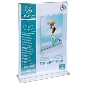 Exacompta Porte-menu droit clair A4