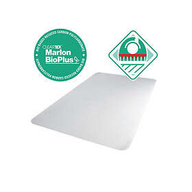 Floortex Tapis protège-sol CLEARTEX Bioplus 89x119