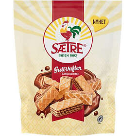 SAETRE Gullvafler sjokolade 250g