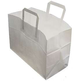 Bærepose papir 17L hvit (250)