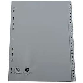 Exacompta Intercalaires FOREVER A4 A-Z gris