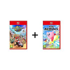 Mario Kart World + Kirby Air Riders (Switch)