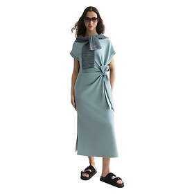 Scotch & Soda Ufu01582t Kort Ärm Midi Klänning